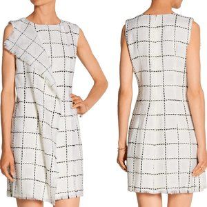 Oscar de la Renta White Black Dress Size 8 $2190